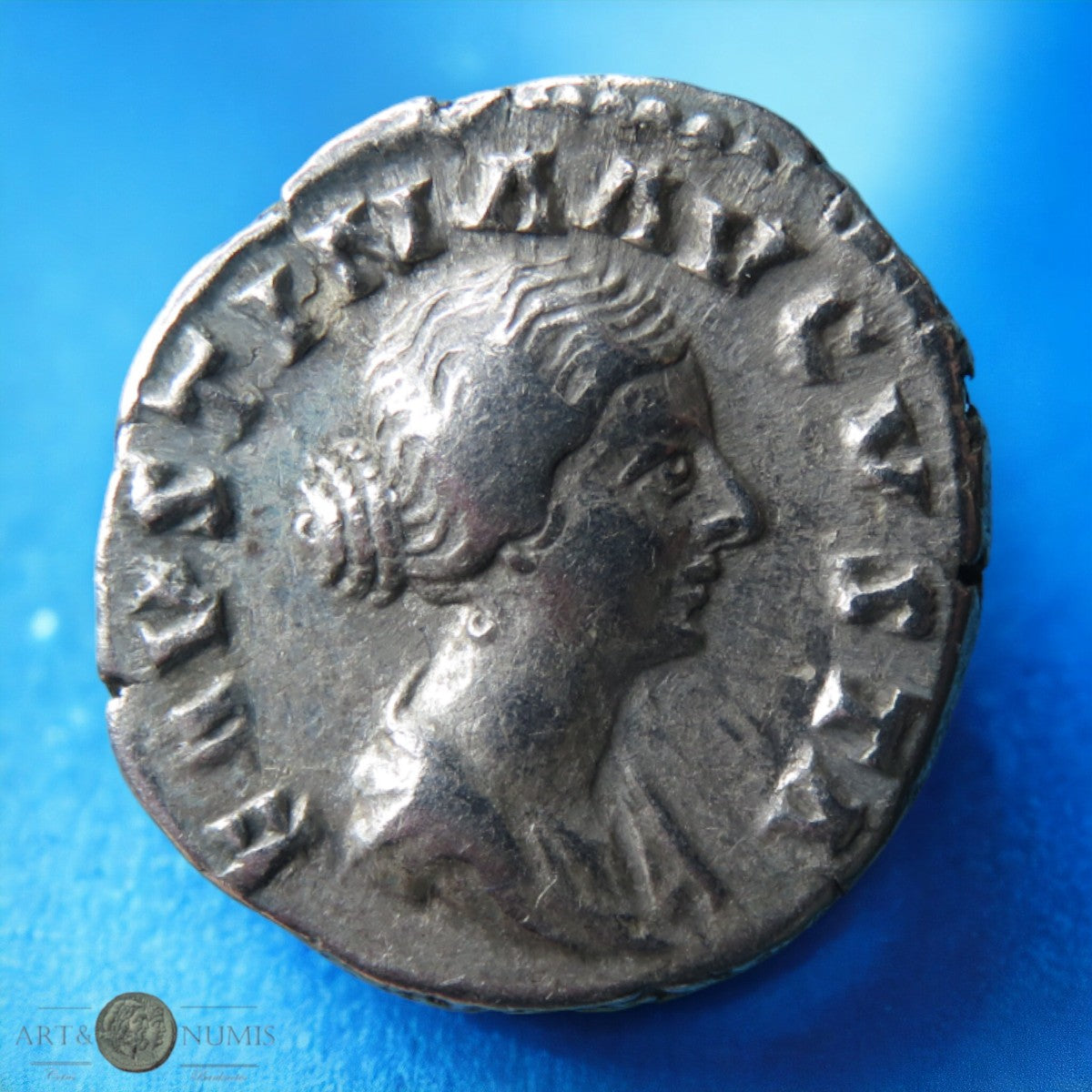 FAUSTINE II - FAUSTINA MINOR - Denier - Denarius, SAECVLI FELICIT, Rome