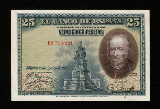 ESPAGNE - SPAIN - 25 Pesetas 1928 Pick 74b SUP+ / XF+