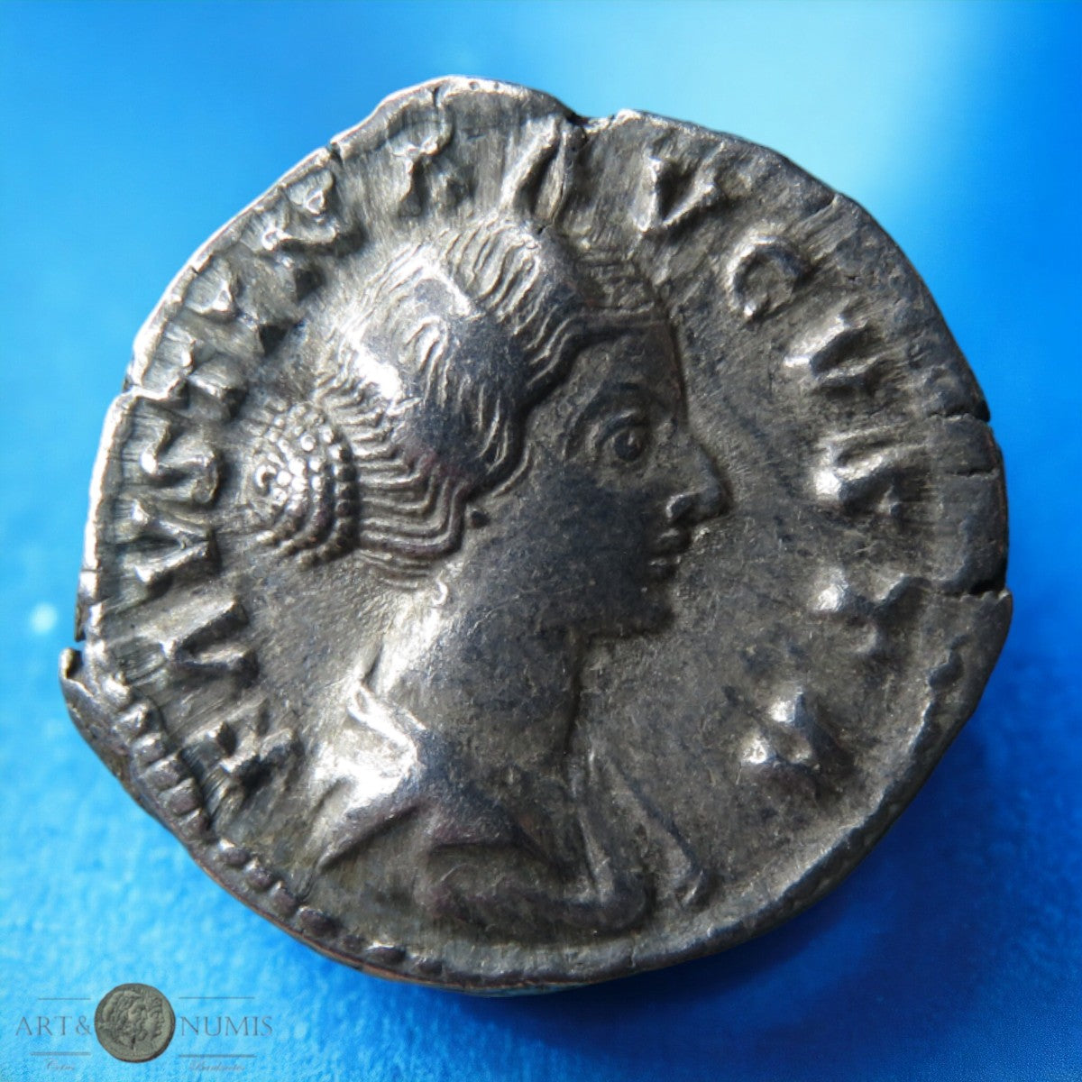 FAUSTINE II - FAUSTINA MINOR - Denier - Denarius, FECVN AVGUSTAE, Rome