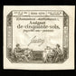 FRANCE - Assignat, 50 Sols 23 Mai 1793 Ass.42c, Pick A70b Série 2710 SPL / AU