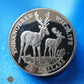 ILES COOK - COOK ISLANDS - 50 Dollars Proof Fallow Deer 1991 KM.126