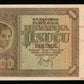CROATIE - CROATIA - 1000 Kuna 1941 Pick 4a NEUF / UNC