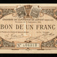 FRANCE - Chambre de Commerce de Lorient, 1 Franc 1915 JP.75.08 NEUF / UNC