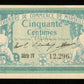 FRANCE - Chambre de Commerce de Marseille, 50 Centimes 1915 JP.79.45 pr.NEUF / UNC-