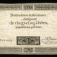 FRANCE - Assignat, 25 Livres 6 juin 1793 Ass.43a Pick A71 Sign. A. Jame TTB / VF