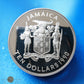 JAMAIQUE - JAMAICA - 10 Dollars Proof Columbus 1990 KM.144a