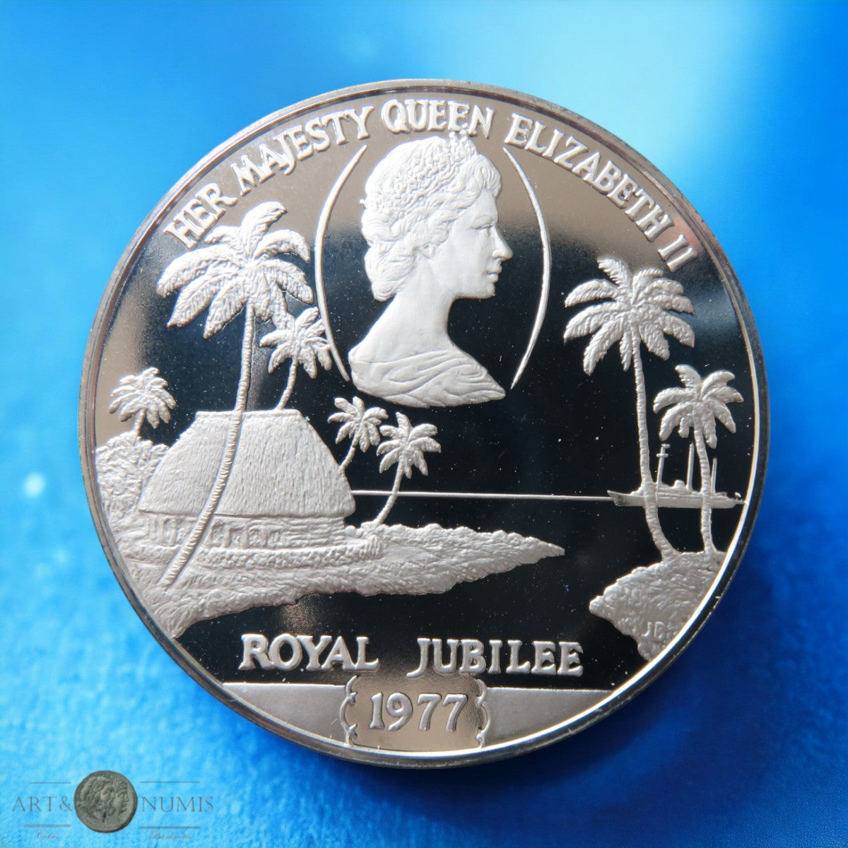 SAMOA - 1 Tala Proof Jubilee 1977 KM.24a