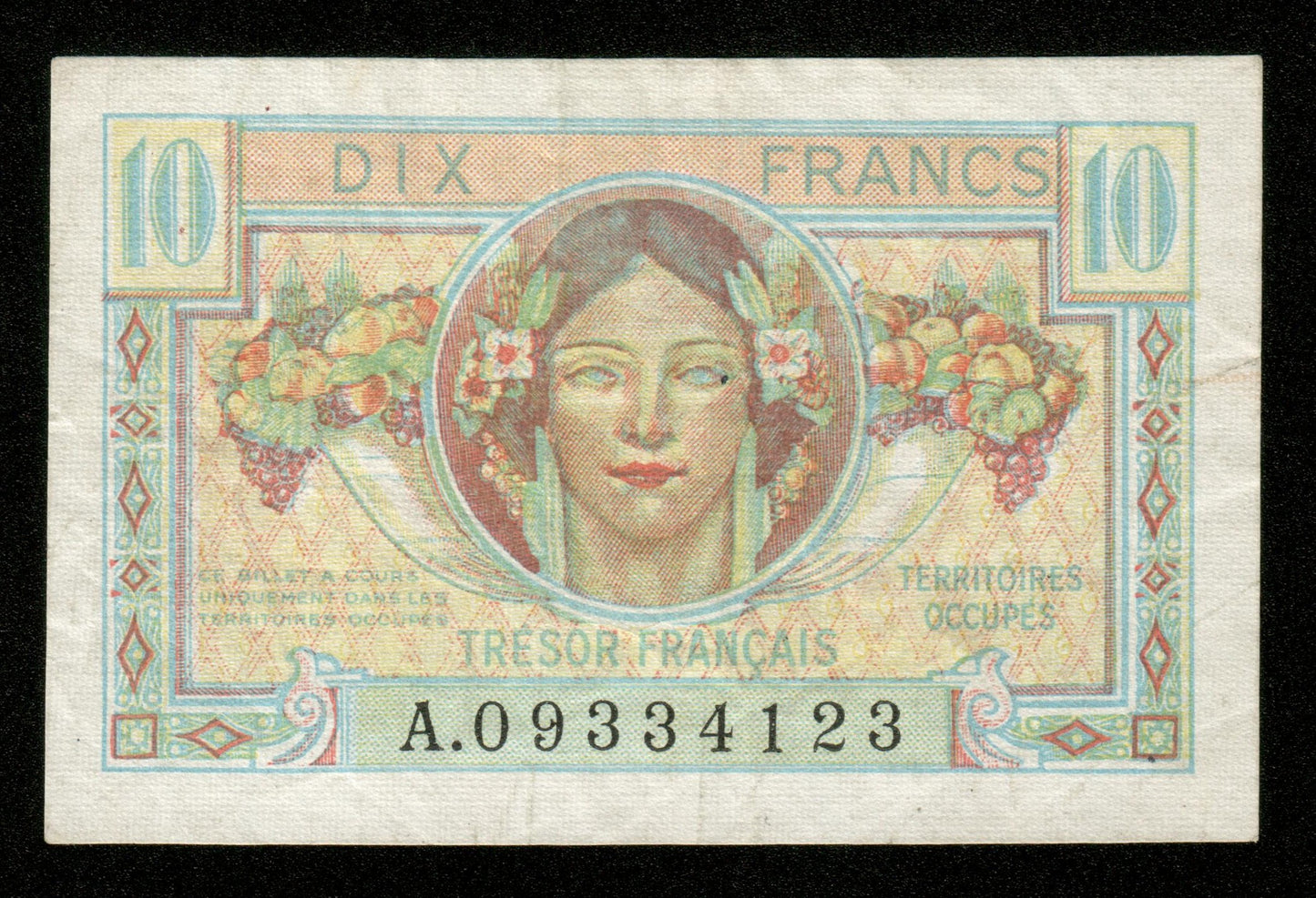 FRANCE - 10 Francs Trésor Français 1947 VF.30.01 Pick M7a TTB / VF