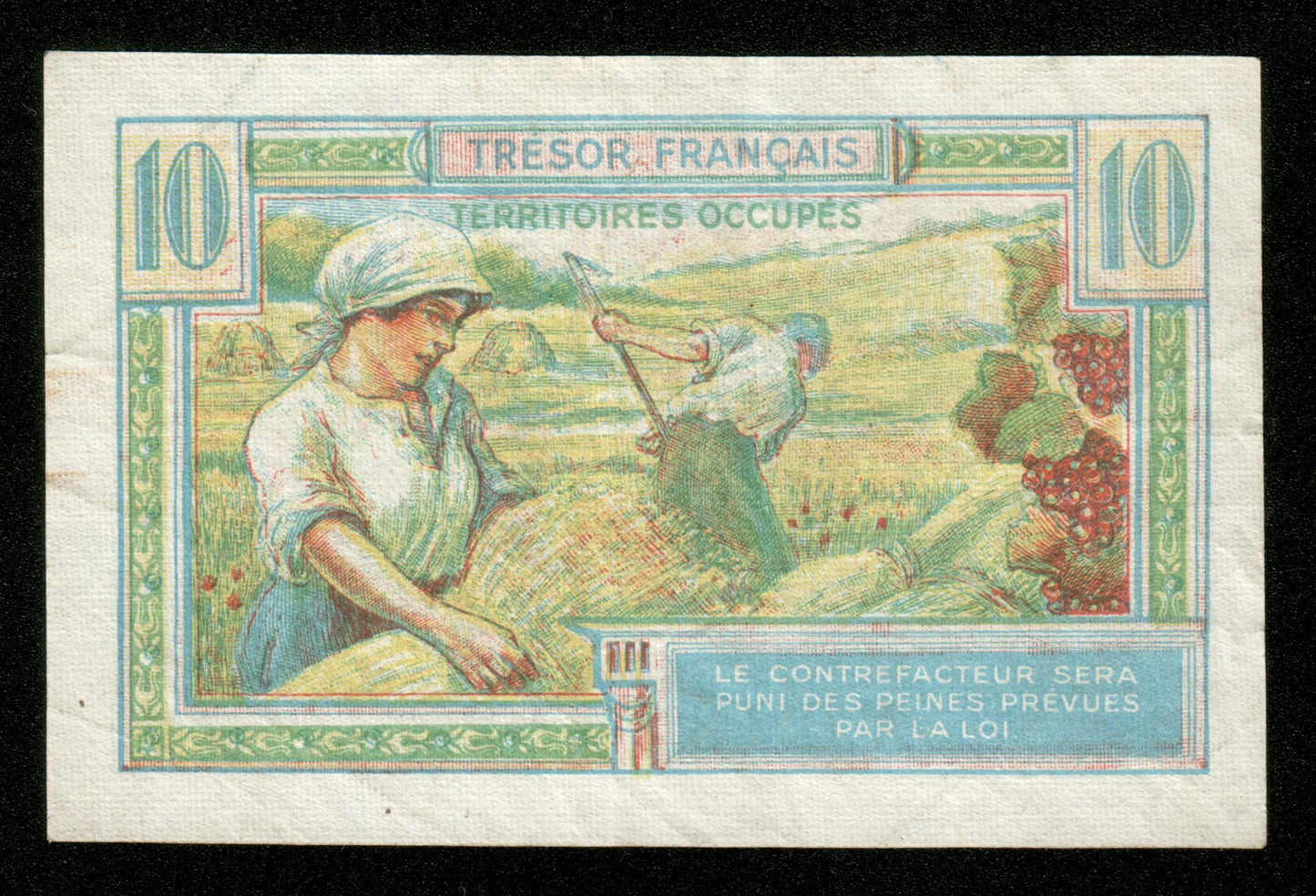 FRANCE - 10 Francs Trésor Français 1947 VF.30.01 Pick M7a TTB / VF