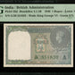 INDE - Government of India - 1 Rupee 1940 Pick 25d PMG Gem Unc 66 EPQ