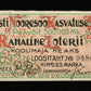 ESTONIE - ESTONIA - 25 Marka 1924 Billet de Loterie Rahaline Loterii SUP / XF