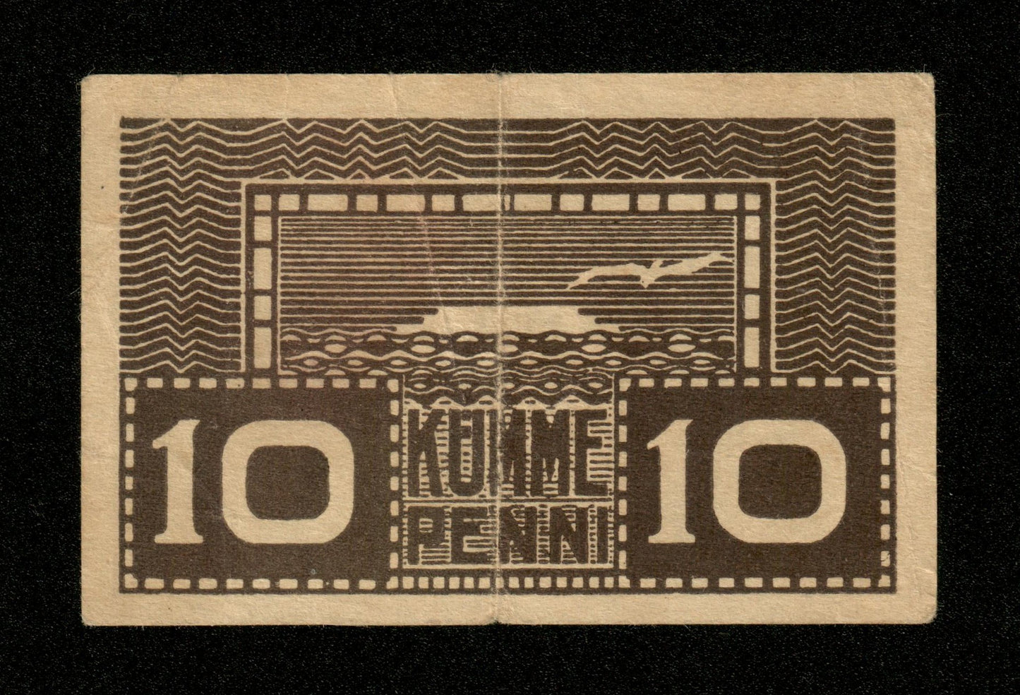 ESTONIE - ESTONIA - 10 Penni (1919) Pick 40b TTB / VF