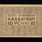 ESTONIE - ESTONIA - 10 Penni (1919) Pick 40b TTB / VF