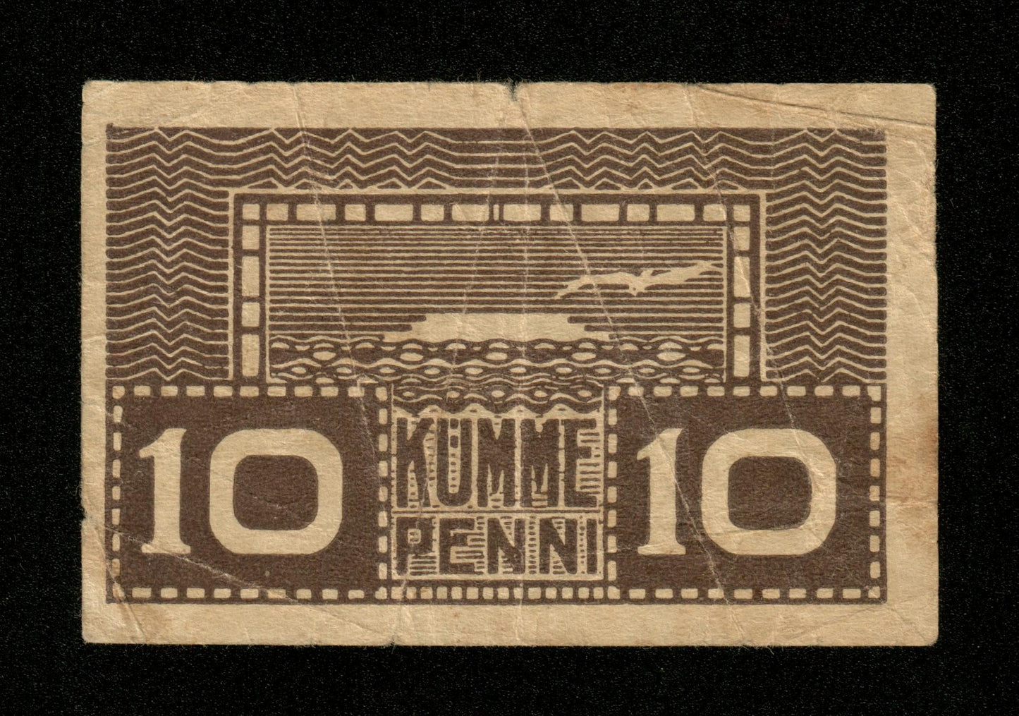 ESTONIE - ESTONIA - 10 Penni (1919) Pick 40b TB / Fine
