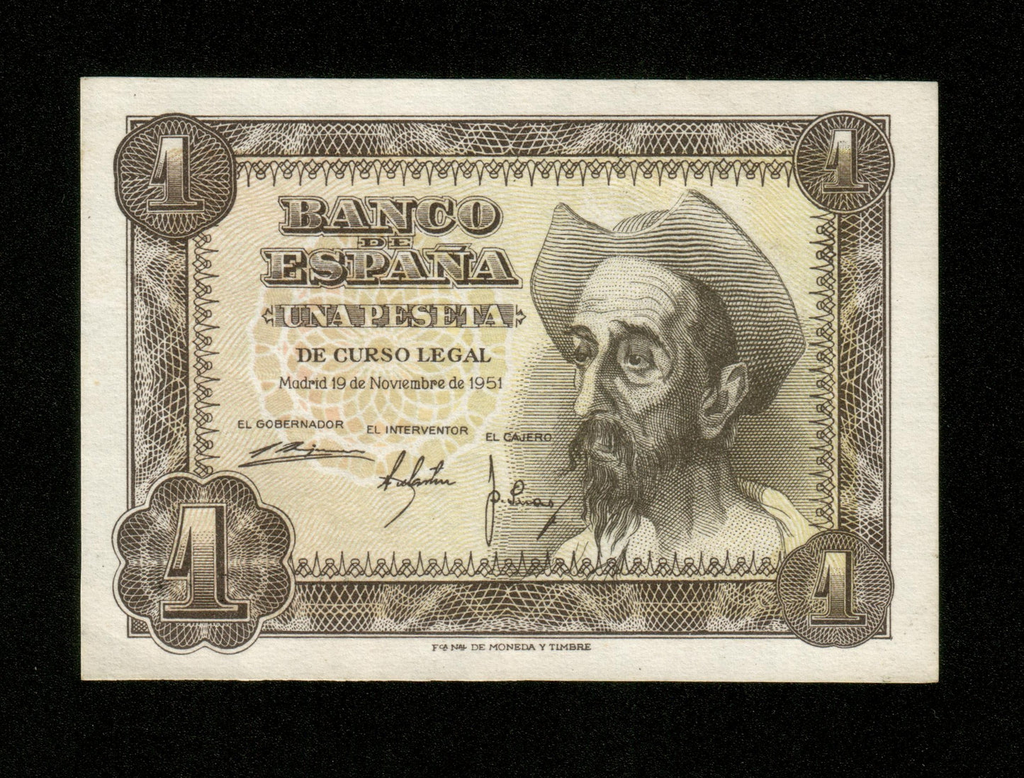 ESPAGNE - SPAIN - 1 Peseta 1951 Pick 139a pr.NEUF / UNC-