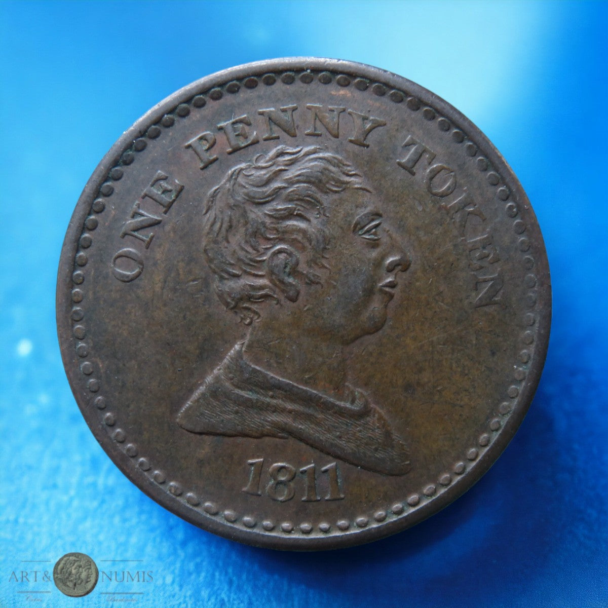 ROYAUME UNI - Token - Bristol - Penny Georges III