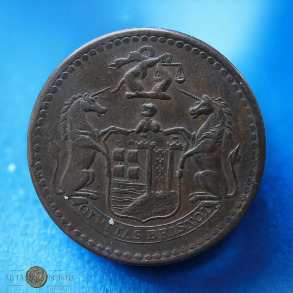 ROYAUME UNI - Token - Bristol - Penny Georges III