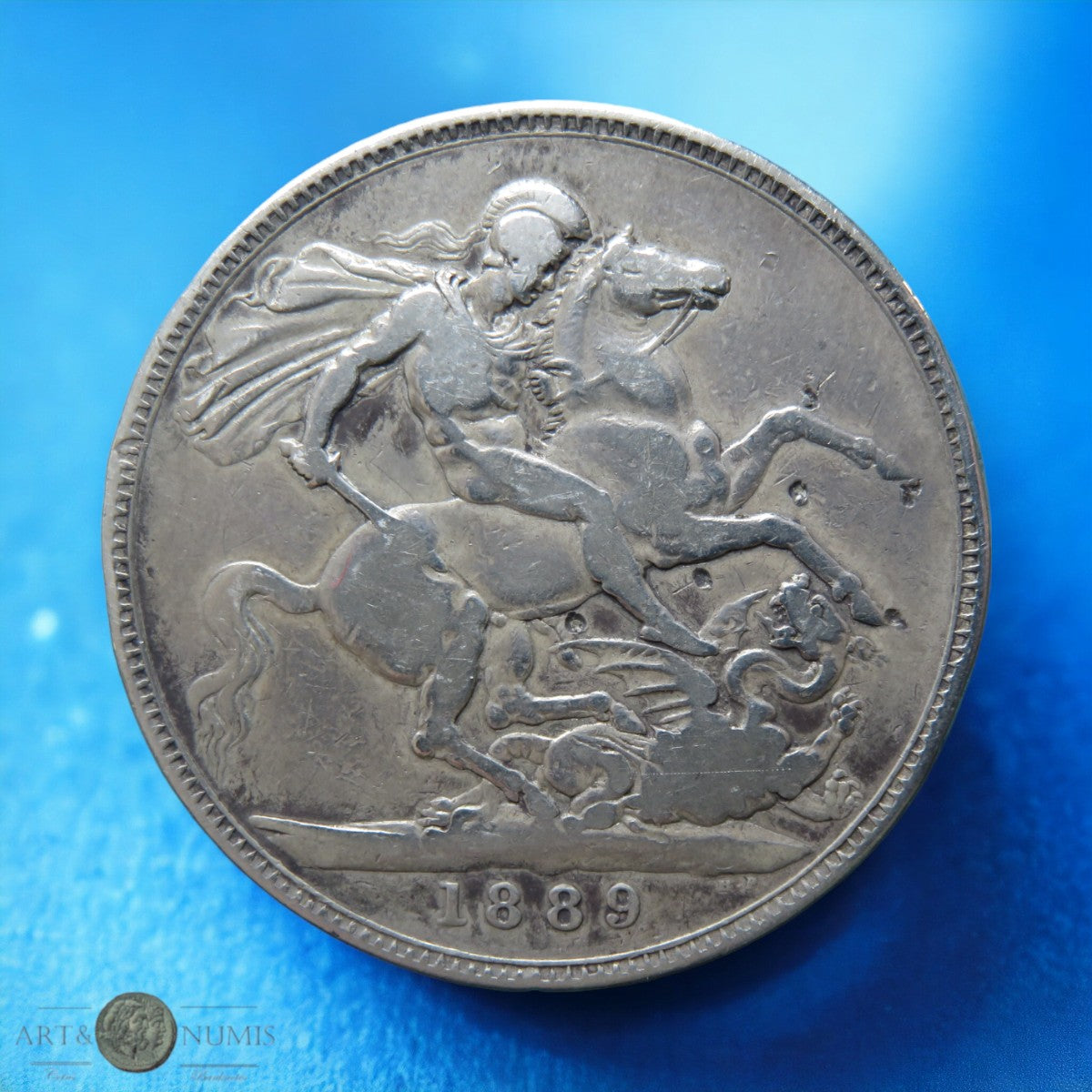 ROYAUME UNI - UNITED KINGDOM - 1 Crown 1889 S.3921