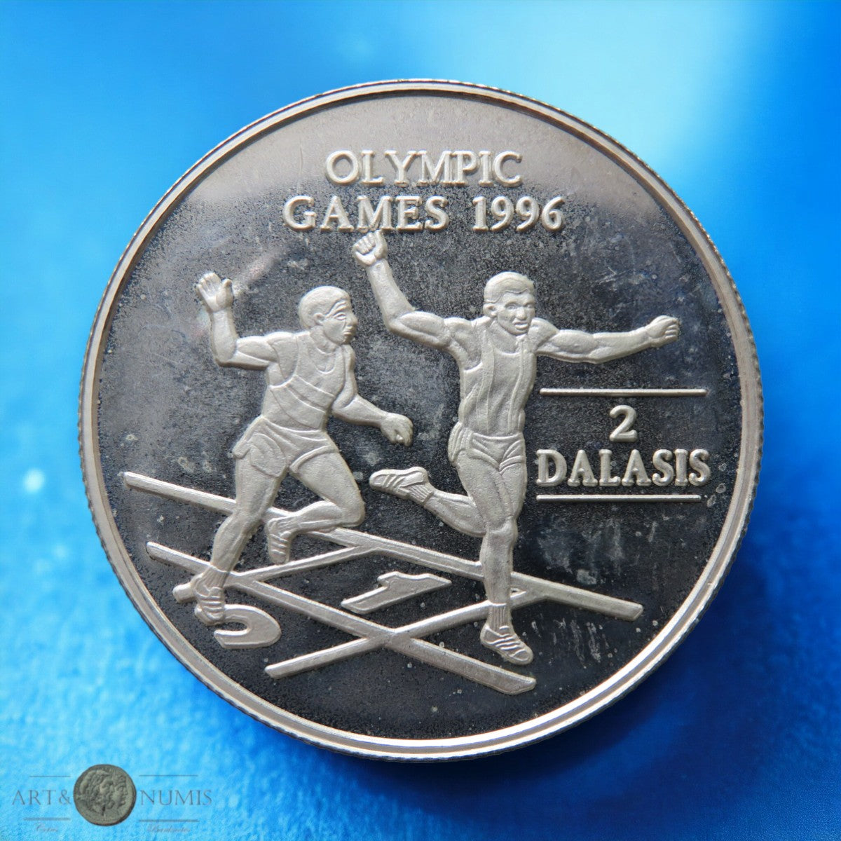 GAMBIE - GAMBIA - 2 Dalasis 1996 Atlanta Olympic Games KM.46