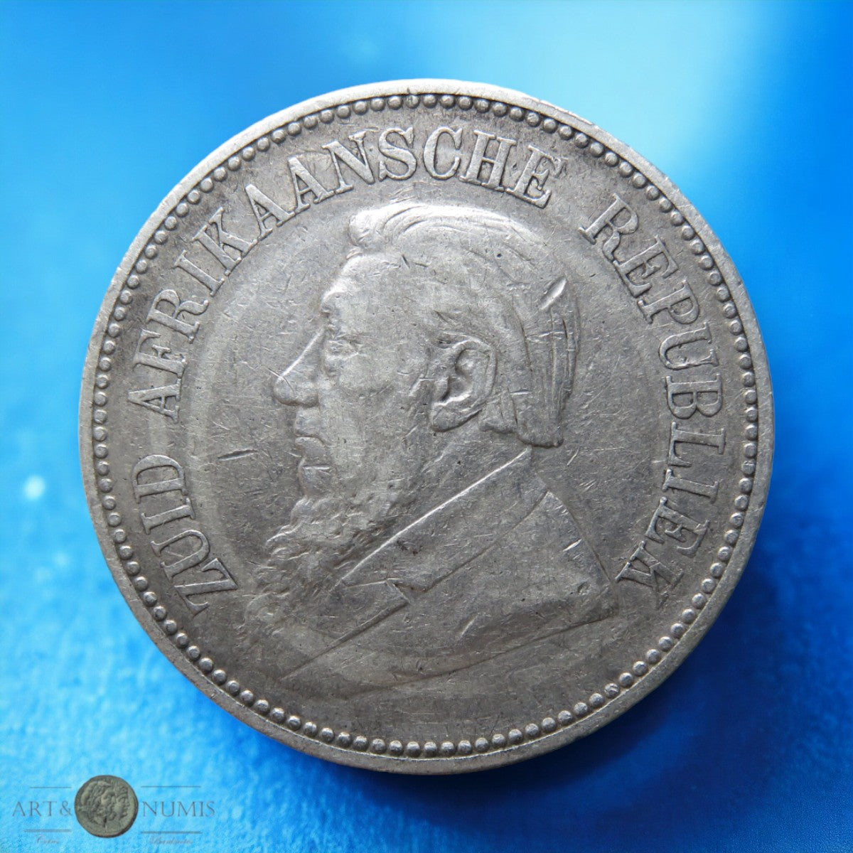 AFRIQUE DU SUD - SOUTH AFRICA - 2 1/2 Shillings 1896 KM.7