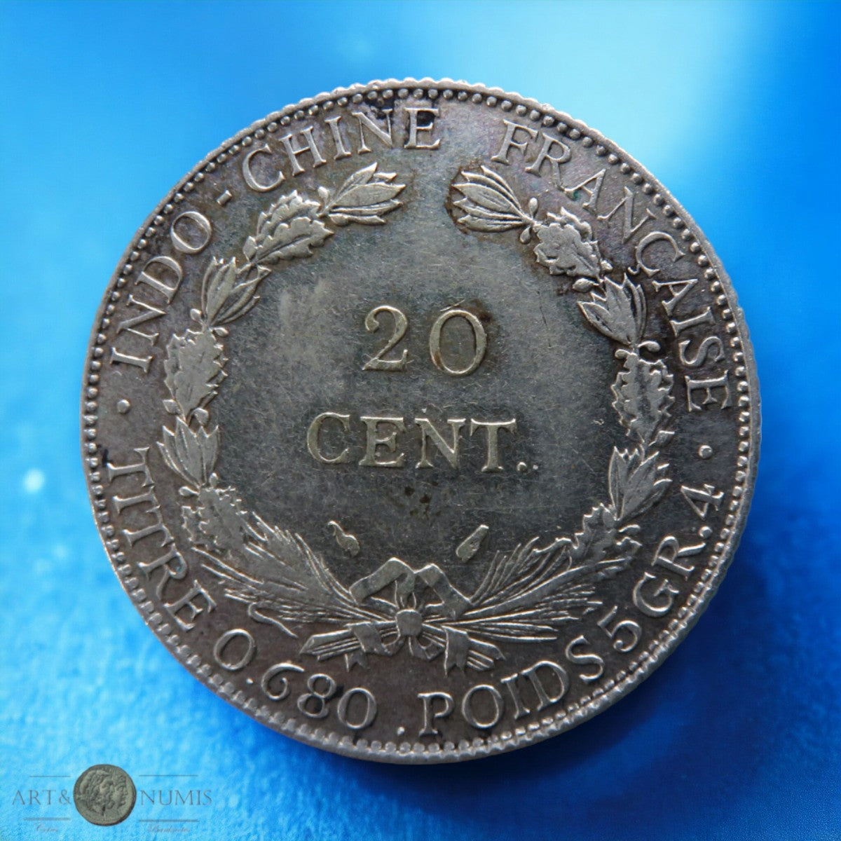 INDOCHINE FRANÇAISE - INDOCHINA - 20 Cent 1937 KM.17.2