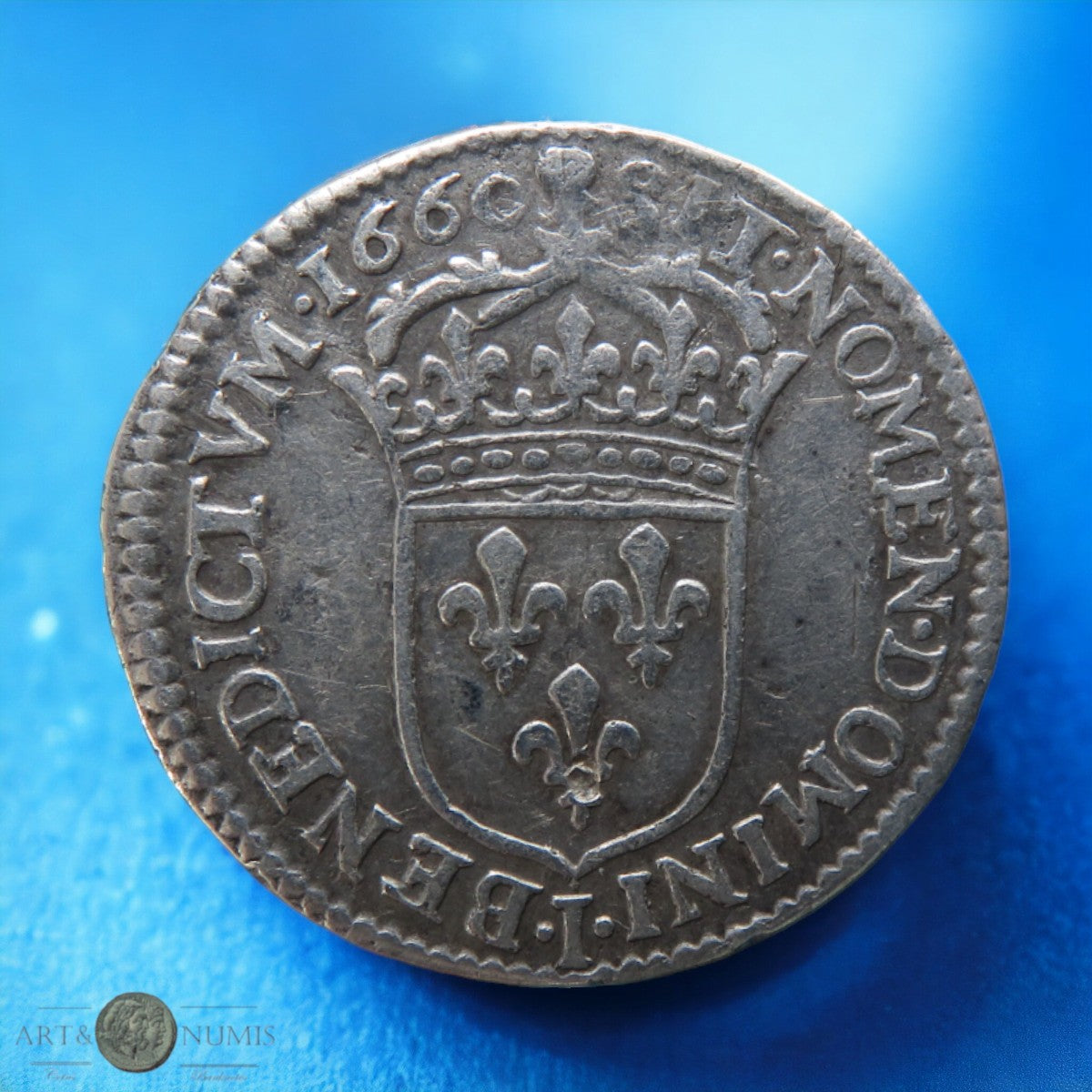 FRANCE - Louis XIV - 1/12 Ecu à la mèche longue 1660 Limoges