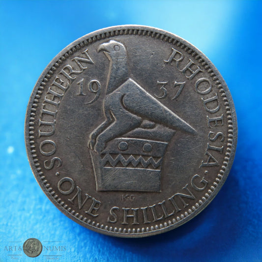 RHODESIE DU SUD - SOUTH RHODESIA - 1 Shilling 1937 KM.11