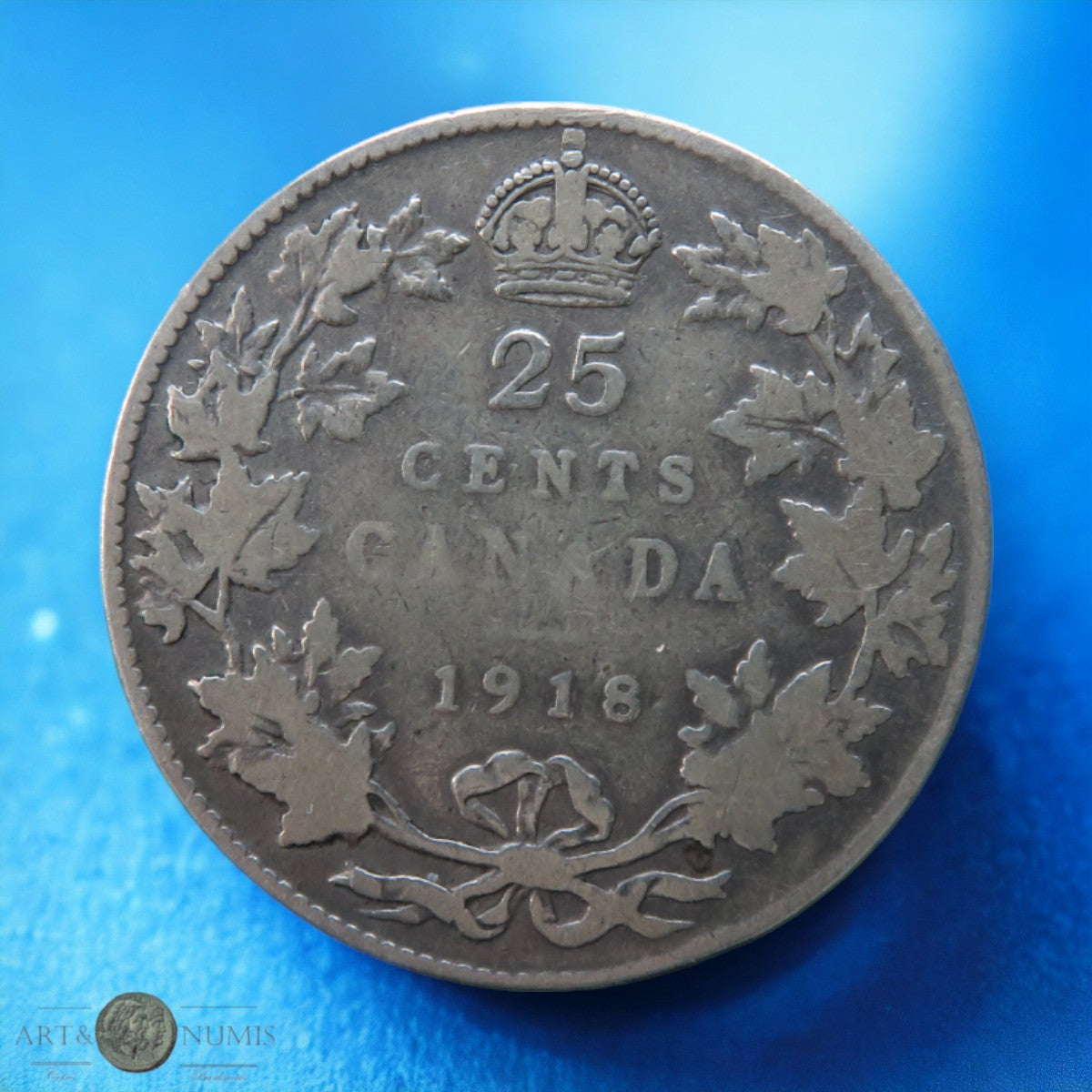 CANADA - 25 Cent 1918 KM.24