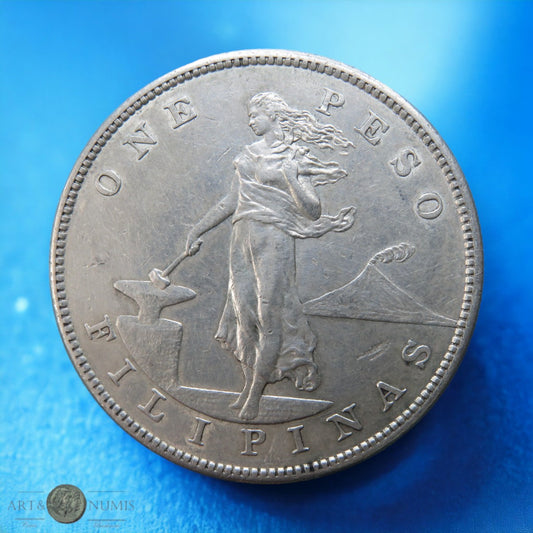 PHILIPPINES - 1 Peso 1903 KM.168