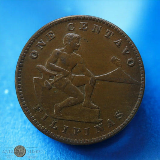 PHILIPPINES - 1 Centavo 1911 KM.163