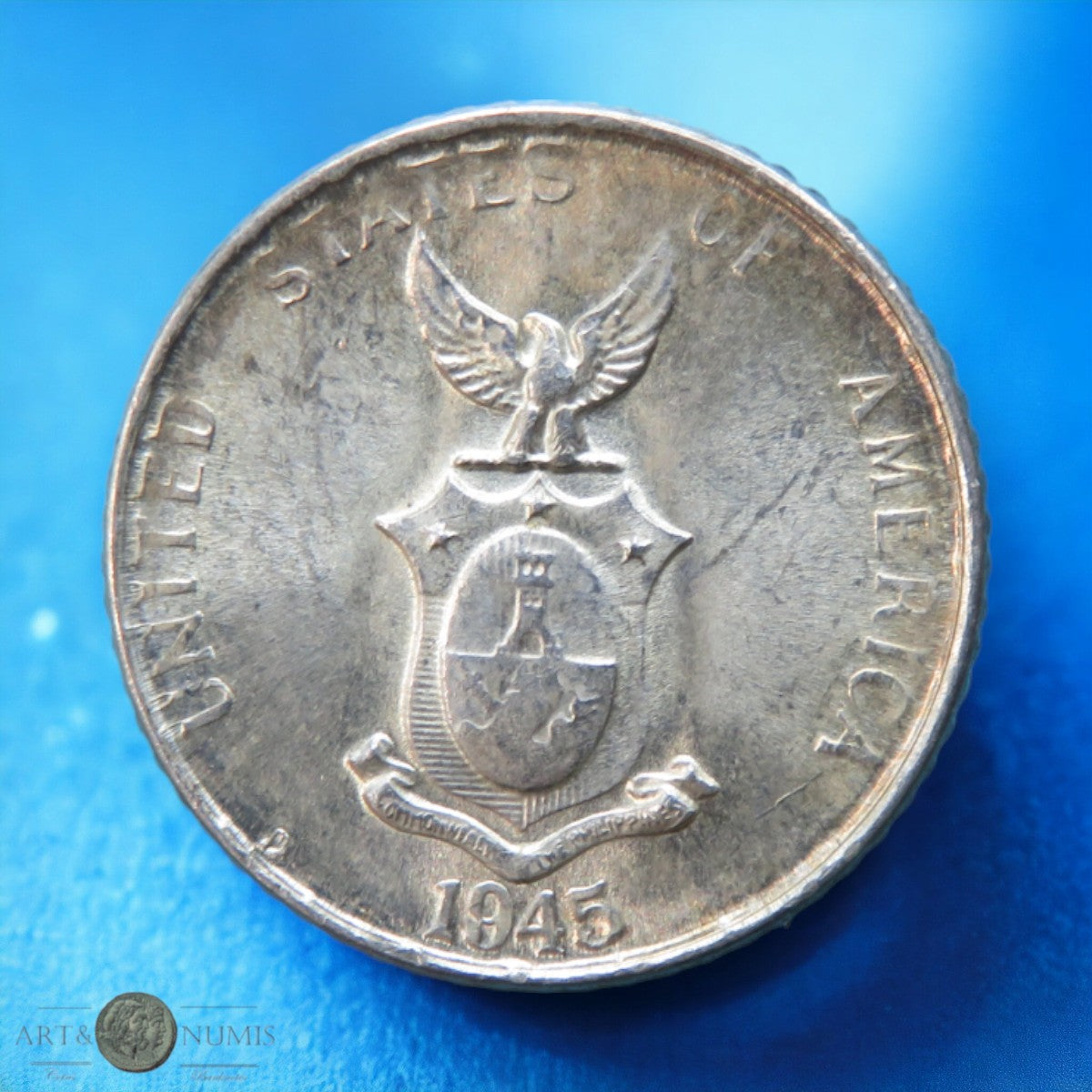 PHILIPPINES - 10 Centavos 1945 KM.181