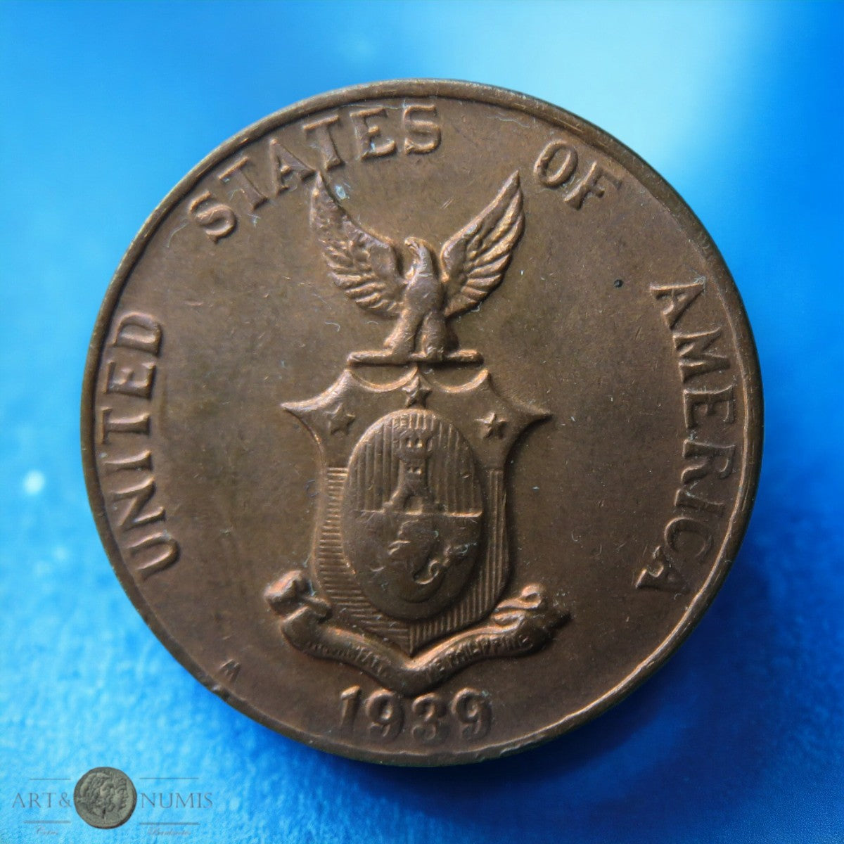 PHILIPPINES - 1 Centavo 1939 KM.179