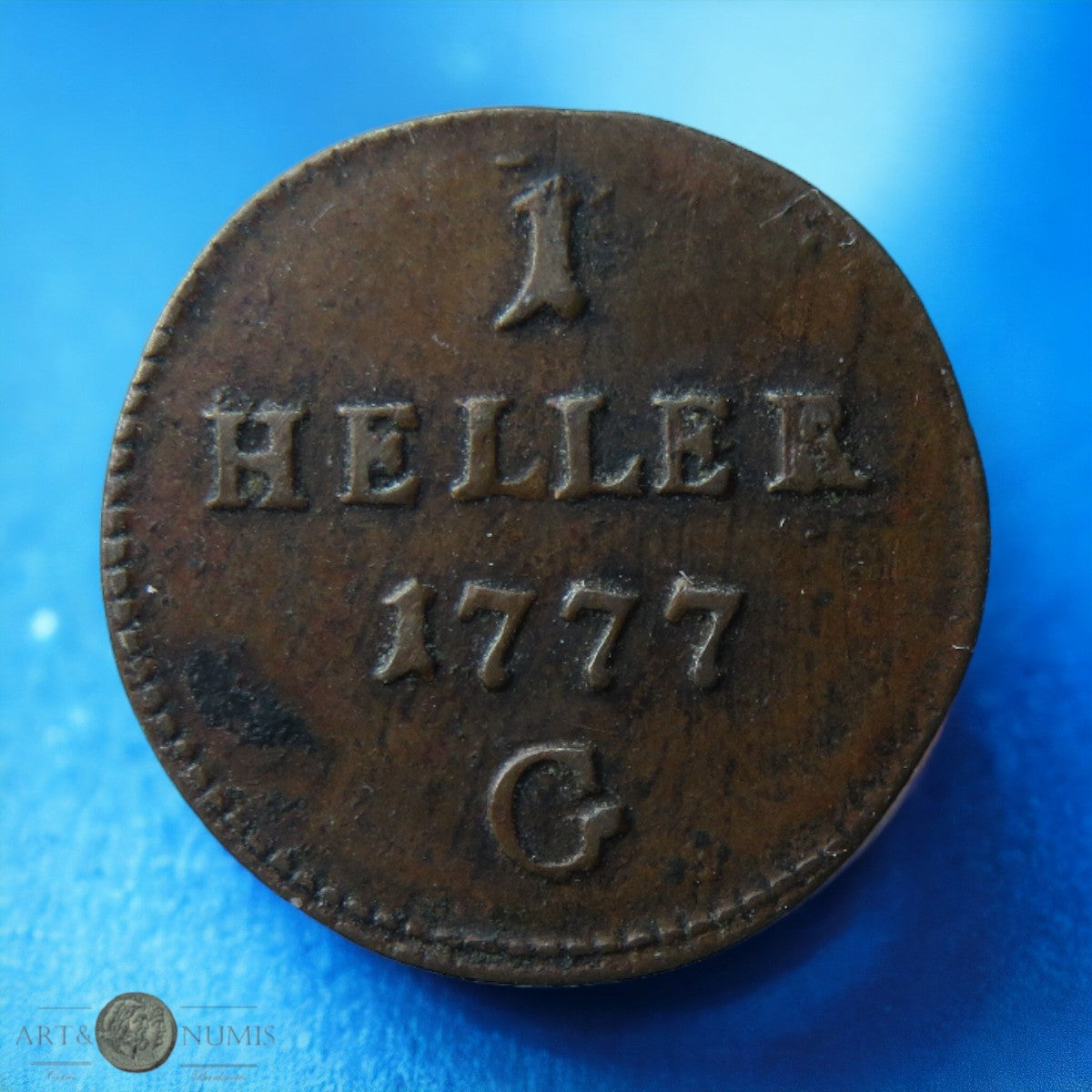 AUTRICHE - AUSTRIA - 1 Heller 1777 Gunzburg KM.5