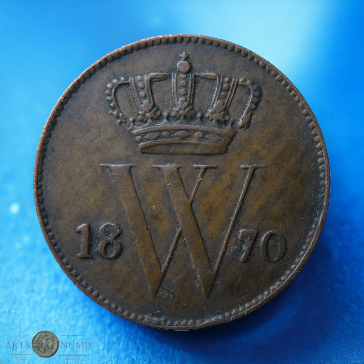 PAYS-BAS- NETHERLANDS - 1 Cent 1870 KM.100