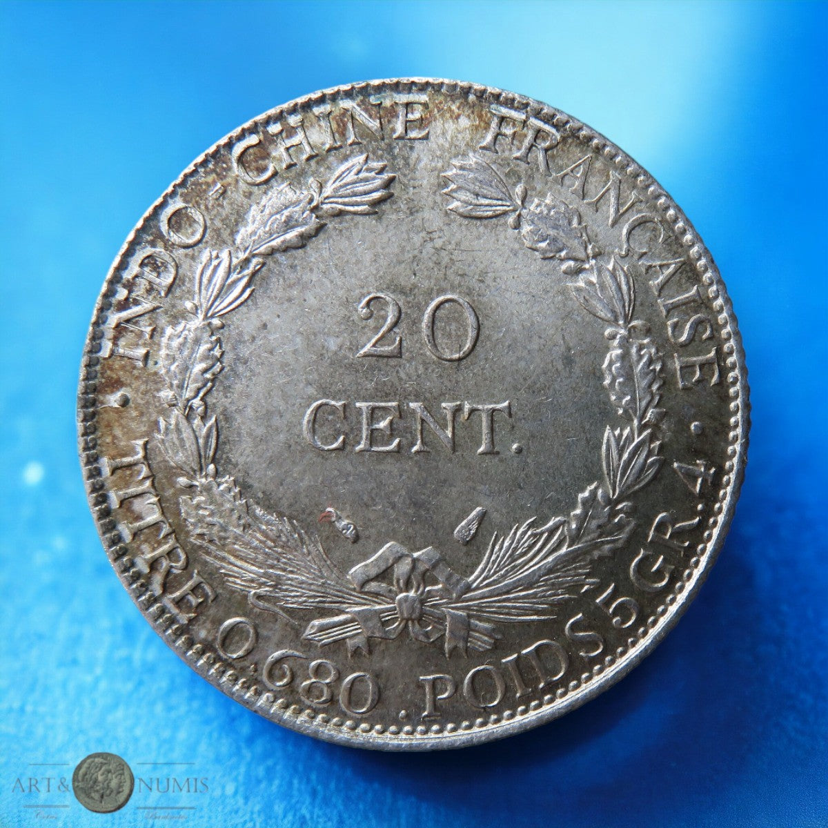 INDOCHINE FRANÇAISE - INDOCHINA - 20 Cent 1937 KM.17.2