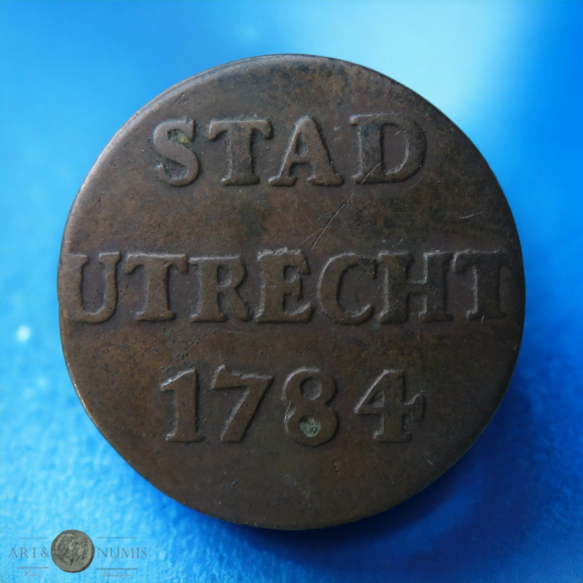 PAYS-BAS -NETHERLAND - UTRECHT - 1 Duit 1784 KM.91