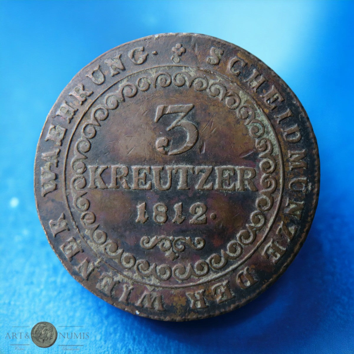 AUTRICHE - AUSTRIA - 3 Kreutzer 1812 S KM.2116