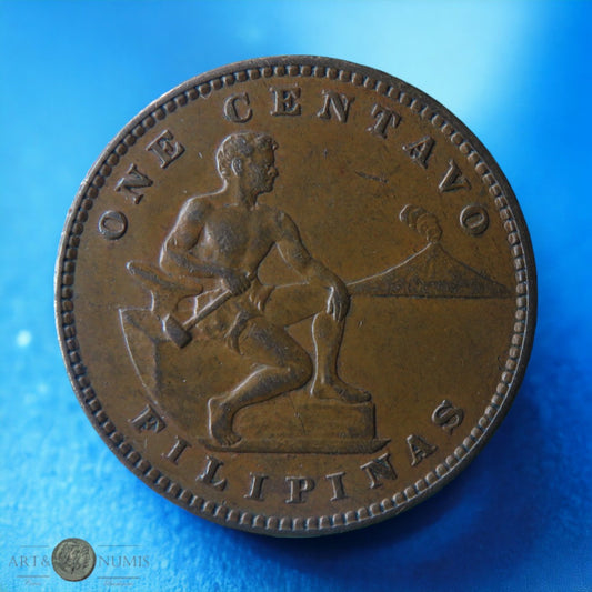 PHILIPPINES - 1 Centavo 1910 KM.163