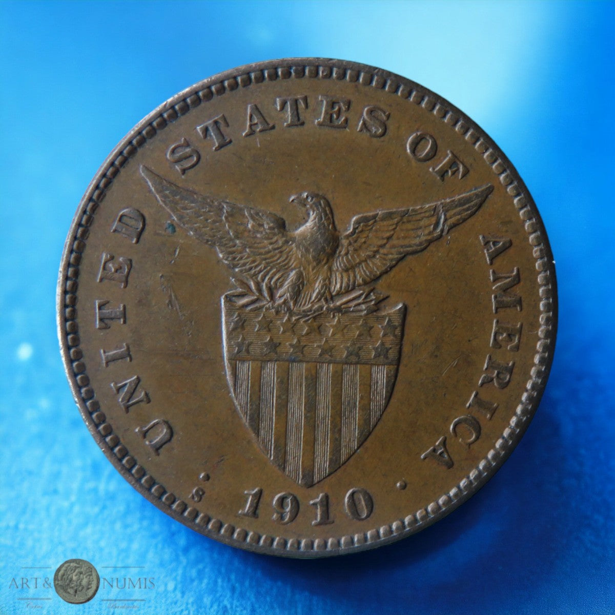 PHILIPPINES - 1 Centavo 1910 KM.163