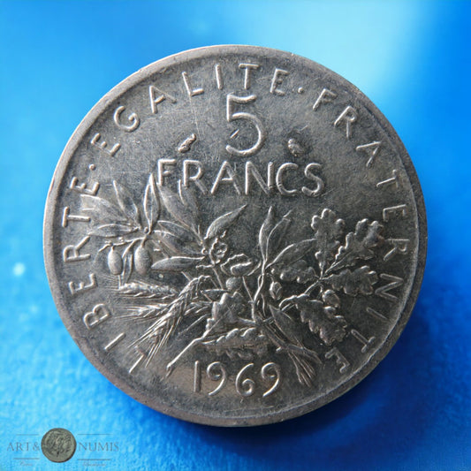 FRANCE - 5 Francs Semeuse 1969