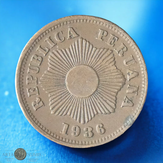 PEROU - PERU - 1 Centavo 1936 KM.211