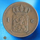 PAYS-BAS - NETHERLAND - 1 Cent 1863 KM.100