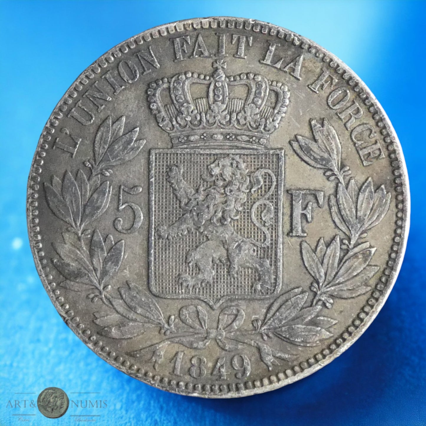 BELGIQUE - BELGIUM - 5 Francs 1849 KM.17