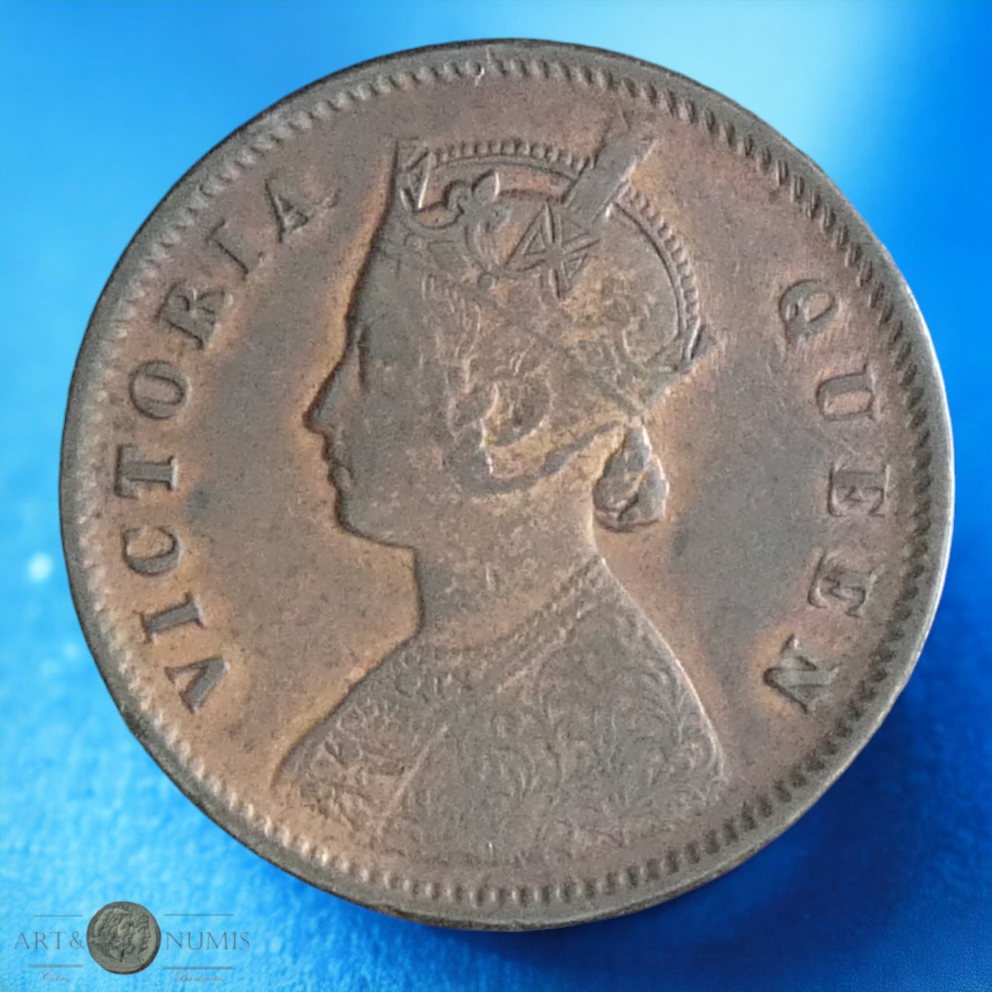 INDES BRITANNIQUES - BRITISH INDIA - 1/4 Anna 1874 KM.467