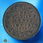 INDES BRITANNIQUES - BRITISH INDIA - 1/4 Anna 1874 KM.467