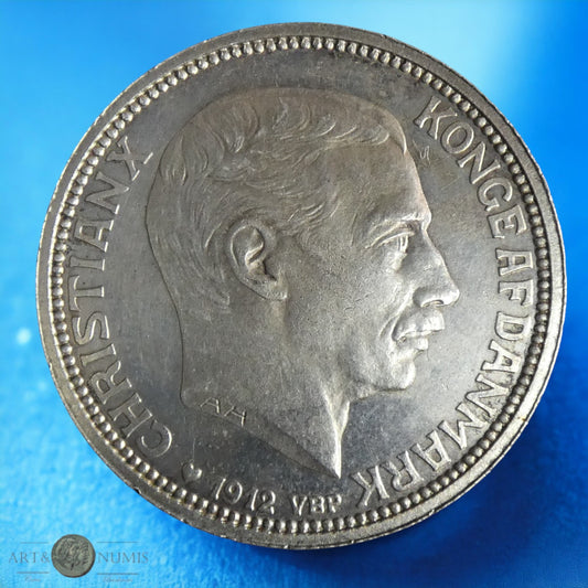 DANEMARK - DENMARK - 2 Kroner 1912 KM.811