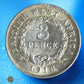 BRITISH WEST AFRICA - 3 Pence 1918 KM.10