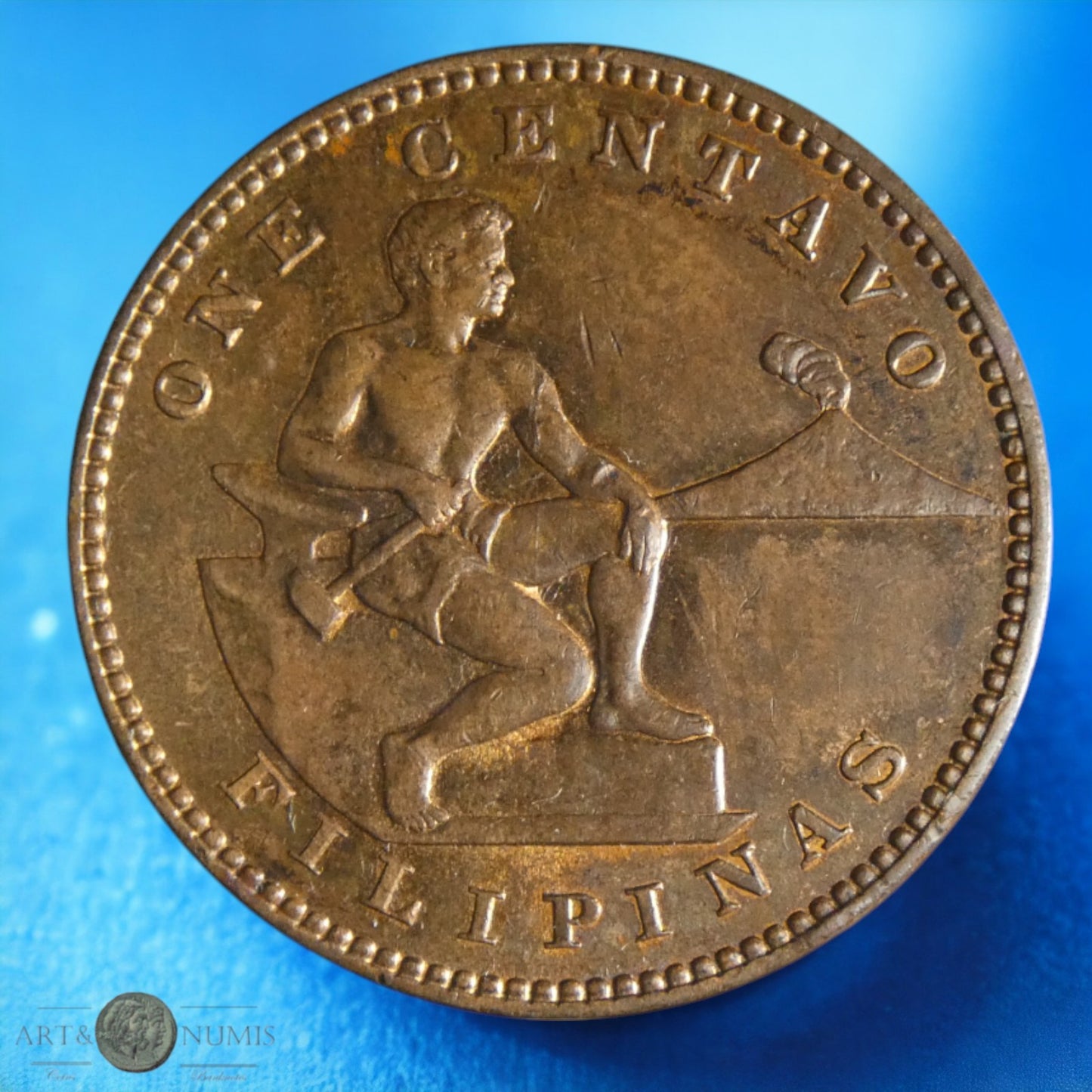 PHILIPPINES - 1 Centavo 1908 KM.163