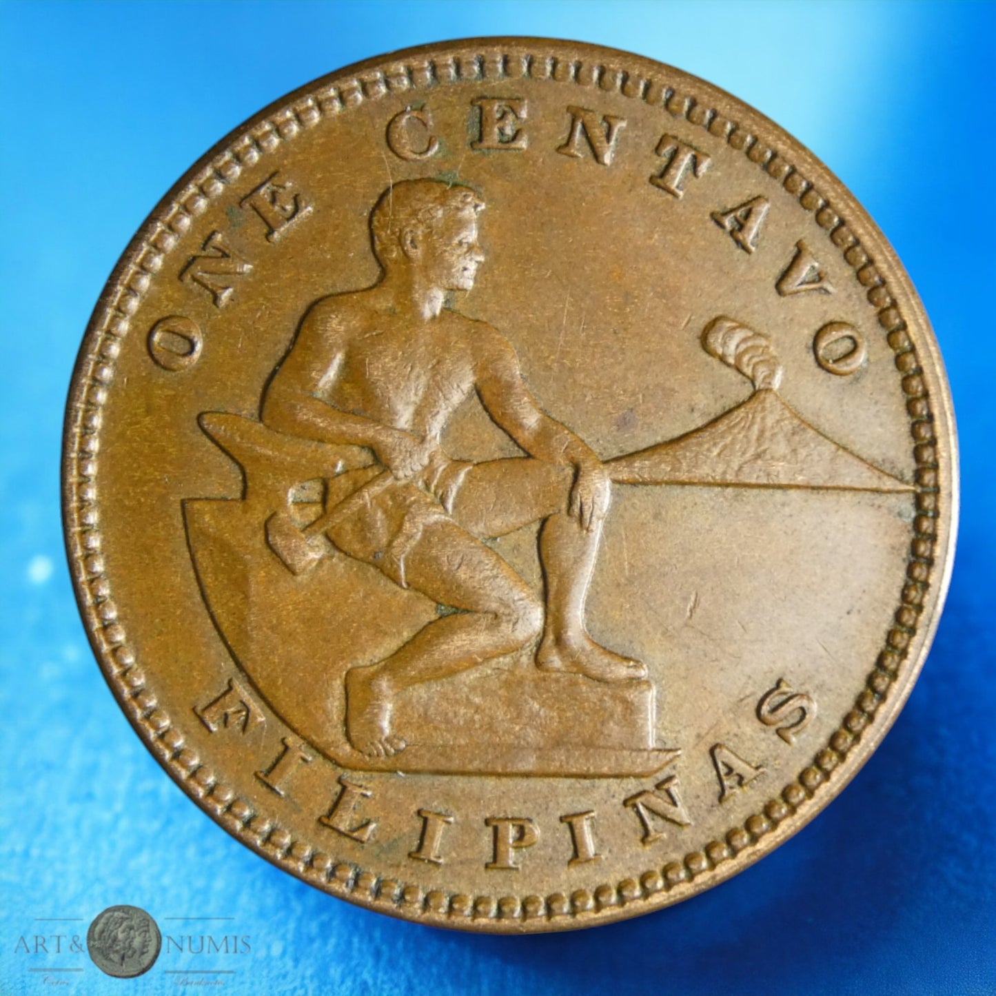 PHILIPPINES - 1 Centavo 1919 KM.163