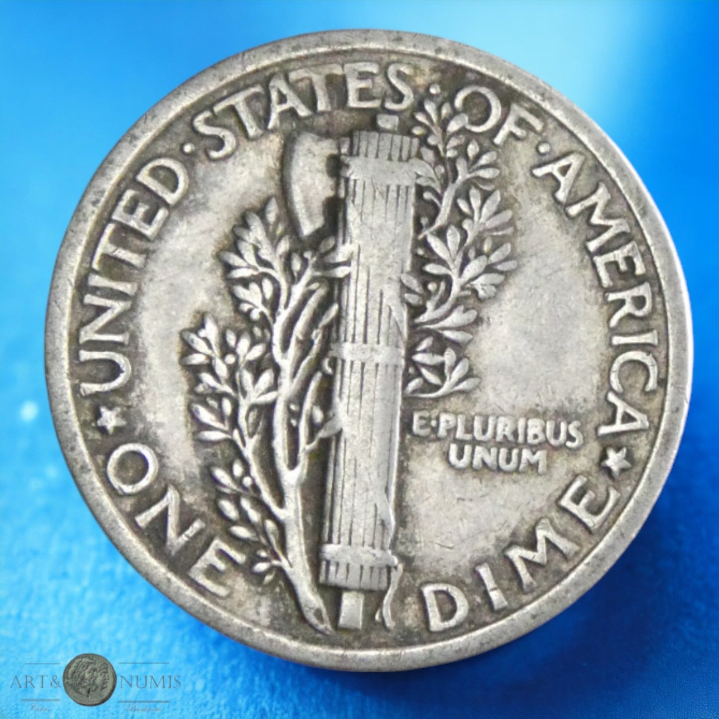 USA - 10 Cents "Mercury Dime" 1923 Philadelphie KM.140